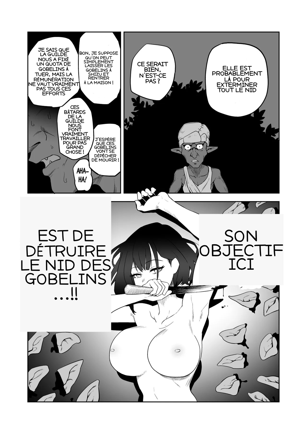 Masochist Knightess Seeking To Be Fucked By Small fry Gets Goblin Tanked page 6 full