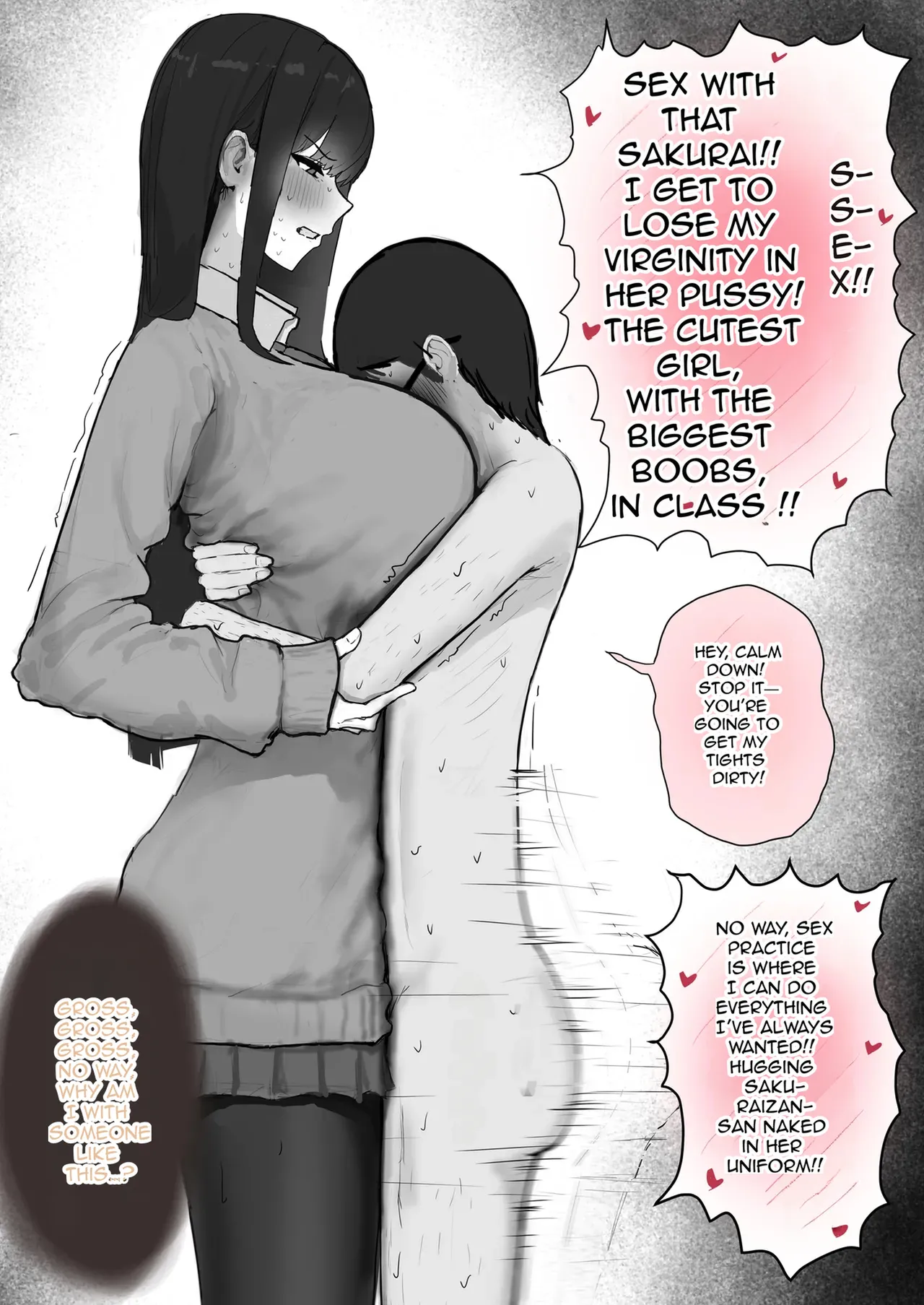Kyonyuu Geneki JK to Chigyuu Danshi ga Sex Jisshuu de Namahame Tanetsuke Koubishi Makuru H page 7 full
