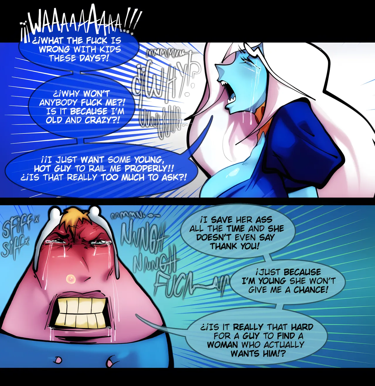 Mature Ice Queen page 3 full