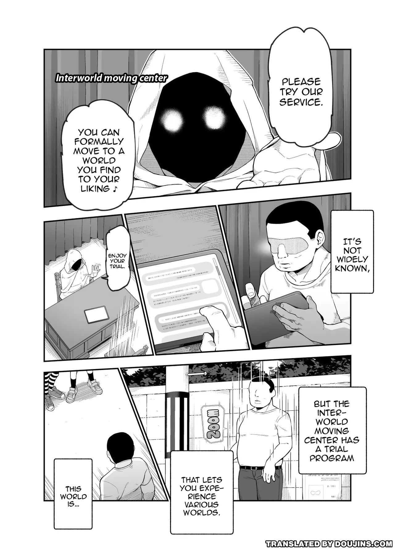 Sekai Hikkoshi Center he Youkoso_ Onnanoko ni Gyaku | Welcome To The Inter-World Moving Center ~ World Where It's Normal To Be Hit On By Girls EX page 4 full