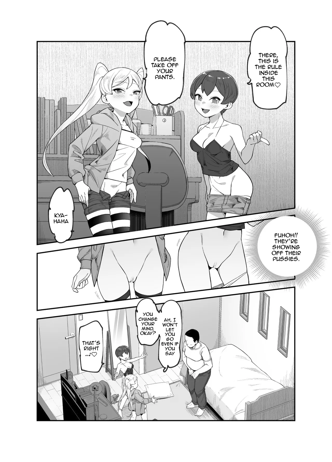Sekai Hikkoshi Center he Youkoso_ Onnanoko ni Gyaku | Welcome To The Inter-World Moving Center ~ World Where It's Normal To Be Hit On By Girls EX page 8 full