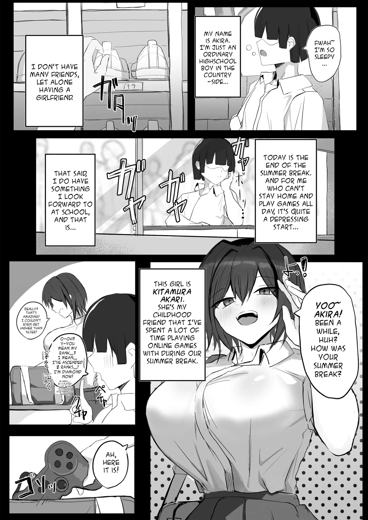 Boyish K-Cup Osananajimi ga InCha no Aitsu to Sex Shiteta | My Boyish, Childhood Friend was Having Sex With That Nobody page 4 full