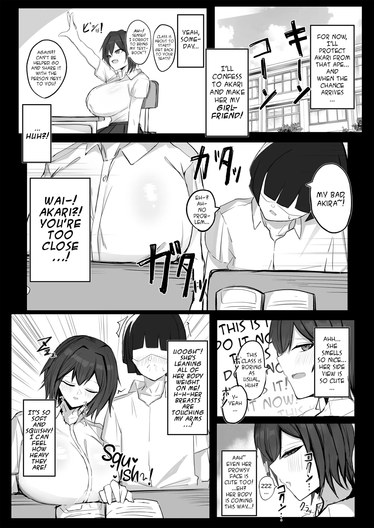 Boyish K-Cup Osananajimi ga InCha no Aitsu to Sex Shiteta | My Boyish, Childhood Friend was Having Sex With That Nobody page 8 full