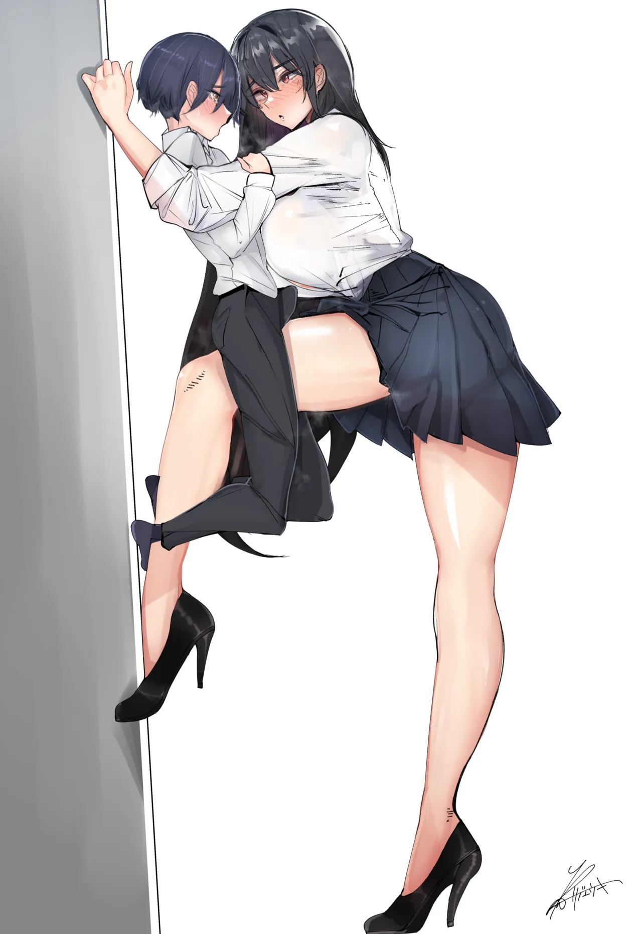 ばりでかい女の子に捕まる。 page 6 full
