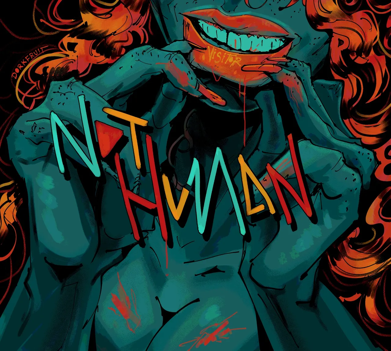 No I'm Not A Human - Widow x Seductive Woman page 9 full