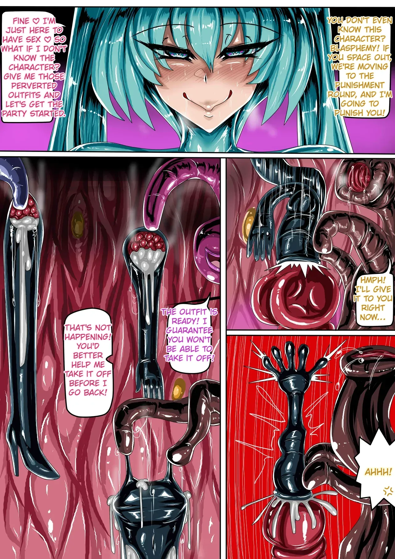 Cosplay Girl page 4 full