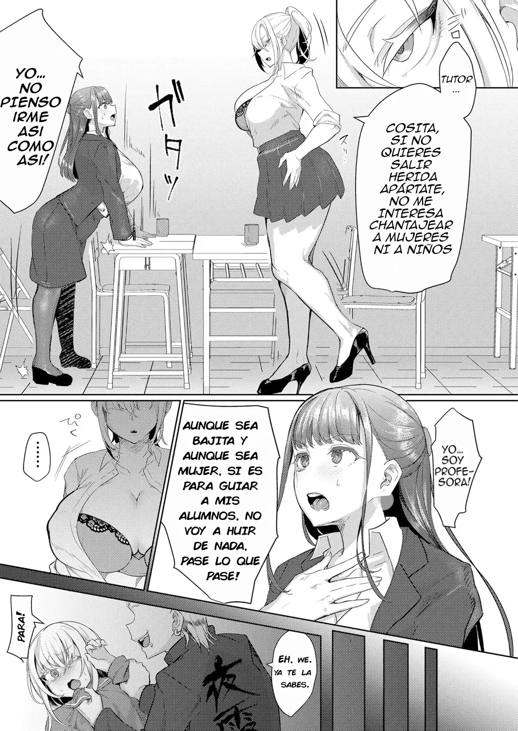 Futanari Bakukon Shinmai Kyoushi Ai to Honoo no Ero Niku Yankee Netsu Ketsu Shidou ~Muchi na Mesu Koso Seidai ni Ike~｜Guía Erótica de Amor de Carne Yankee Apasionada ~Las Hembras Ignorantes Deben Ser Folladas como es Debido~ page 3 full