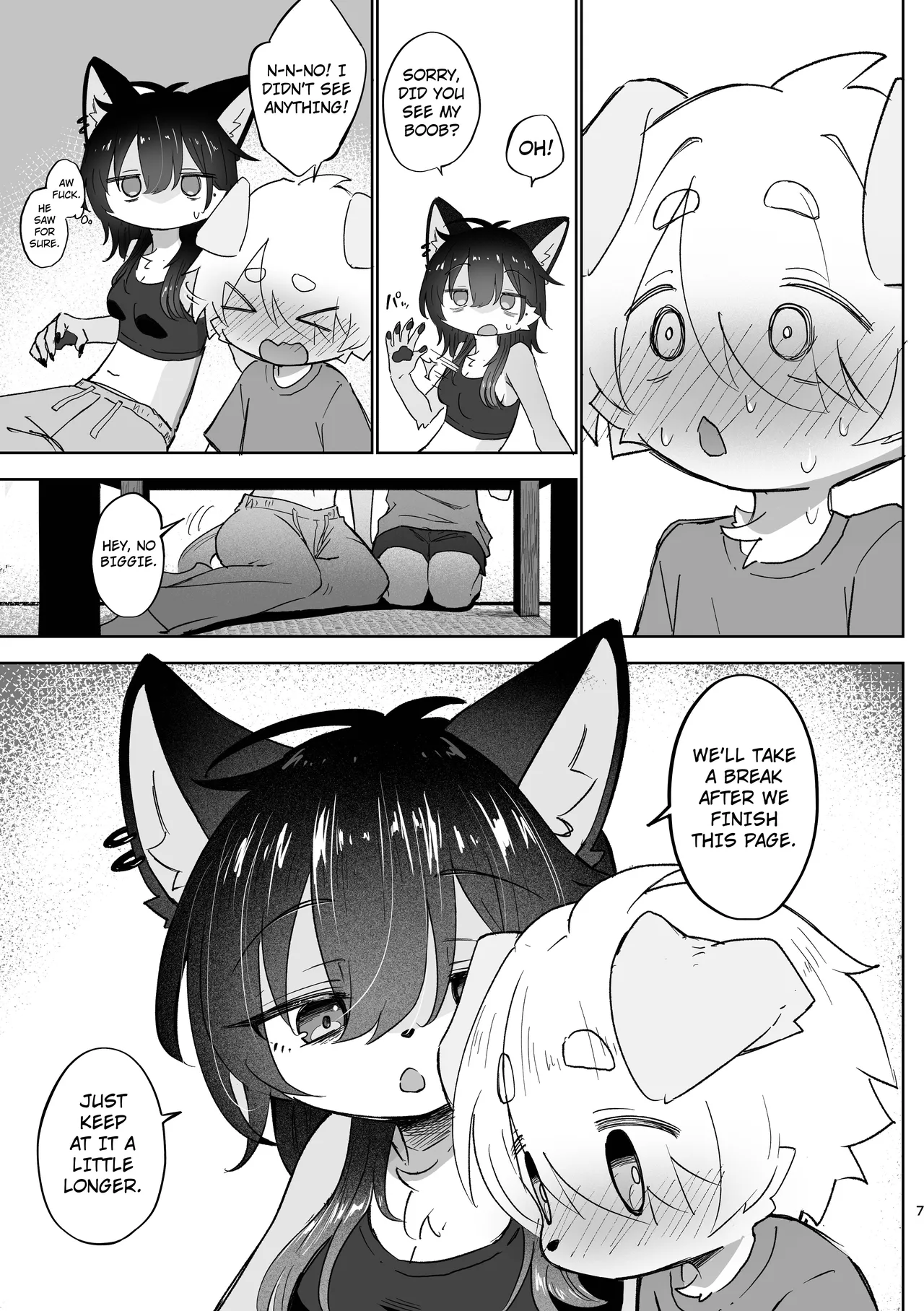 Natsu yasumi mae no omoide | Making A Memory For Summer Vacation page 8 full