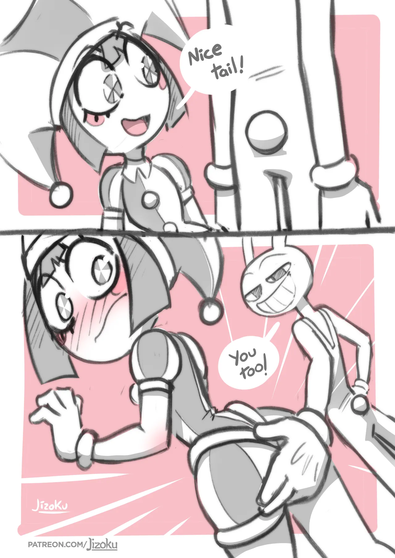 The Amazing Digital Circus Sketches page 4 full