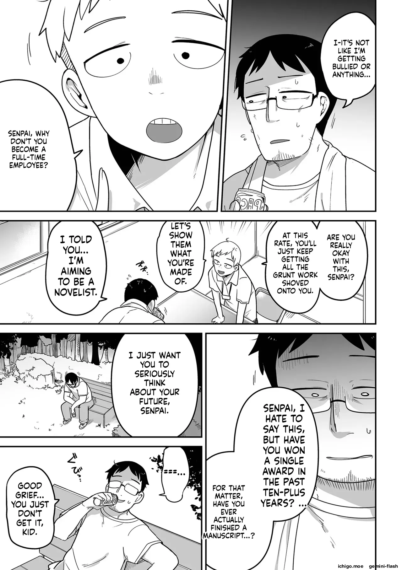 Mesugaki vs Wanabi Ojisan page 9 full