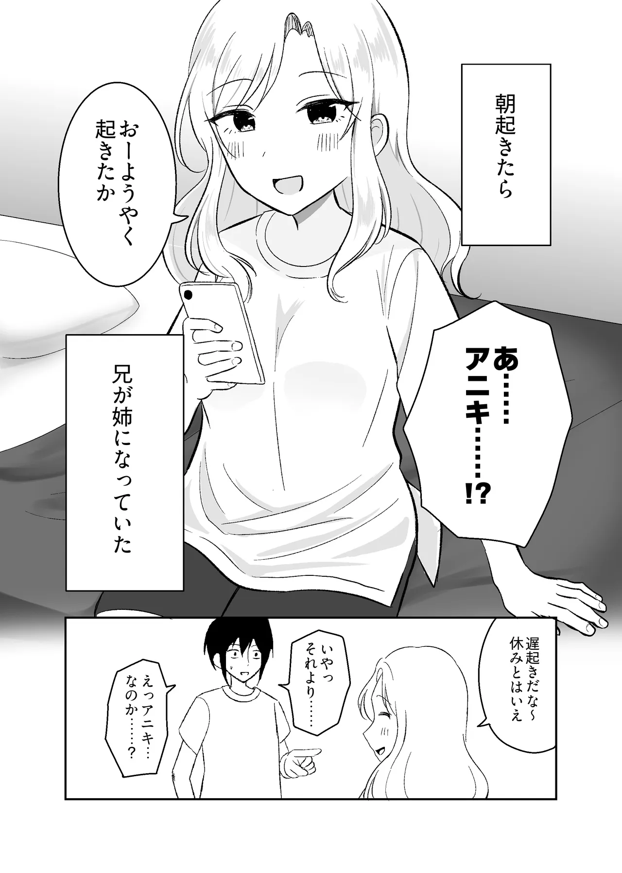 姉になった兄が誘惑してきたので page 4 full