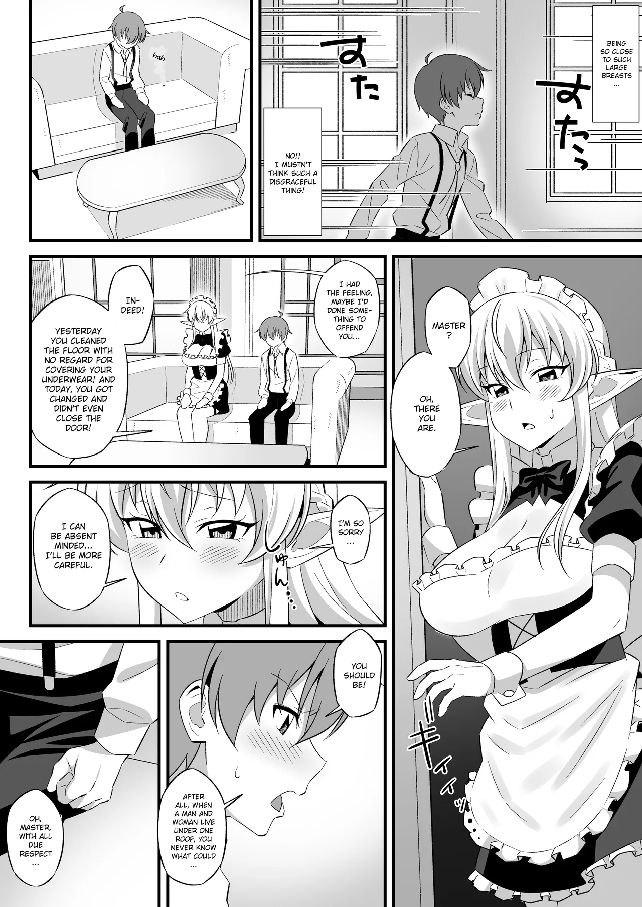 Oyashiki ni Tsukaeru Elf wa Goshujin-sama ni XXXX de Gohoushi Suru no ga Shigoto desu | The Elven Maid in the Mansion's Duty is to Service Her Master with  XXXX page 5 full