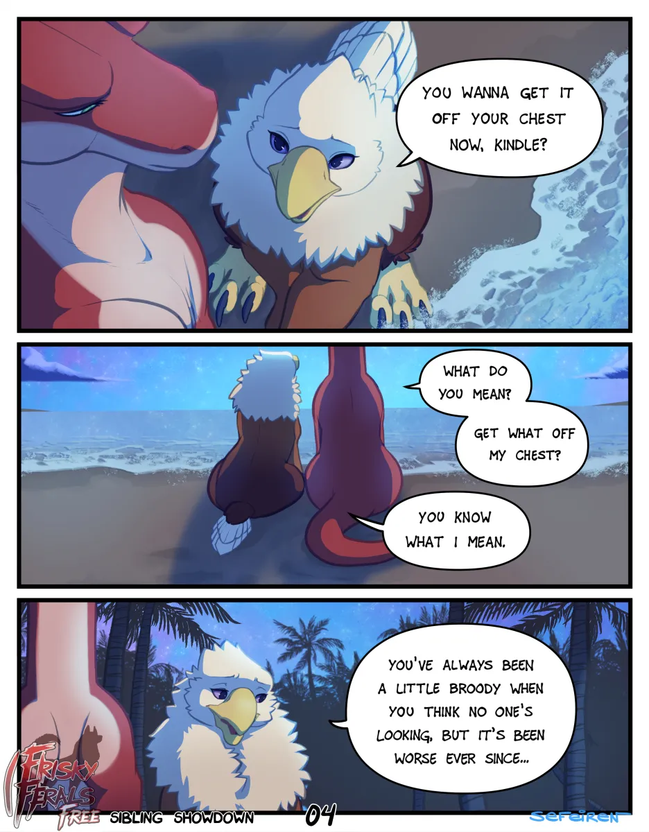 Frisky Ferals - Sibling Showdown page 4 full