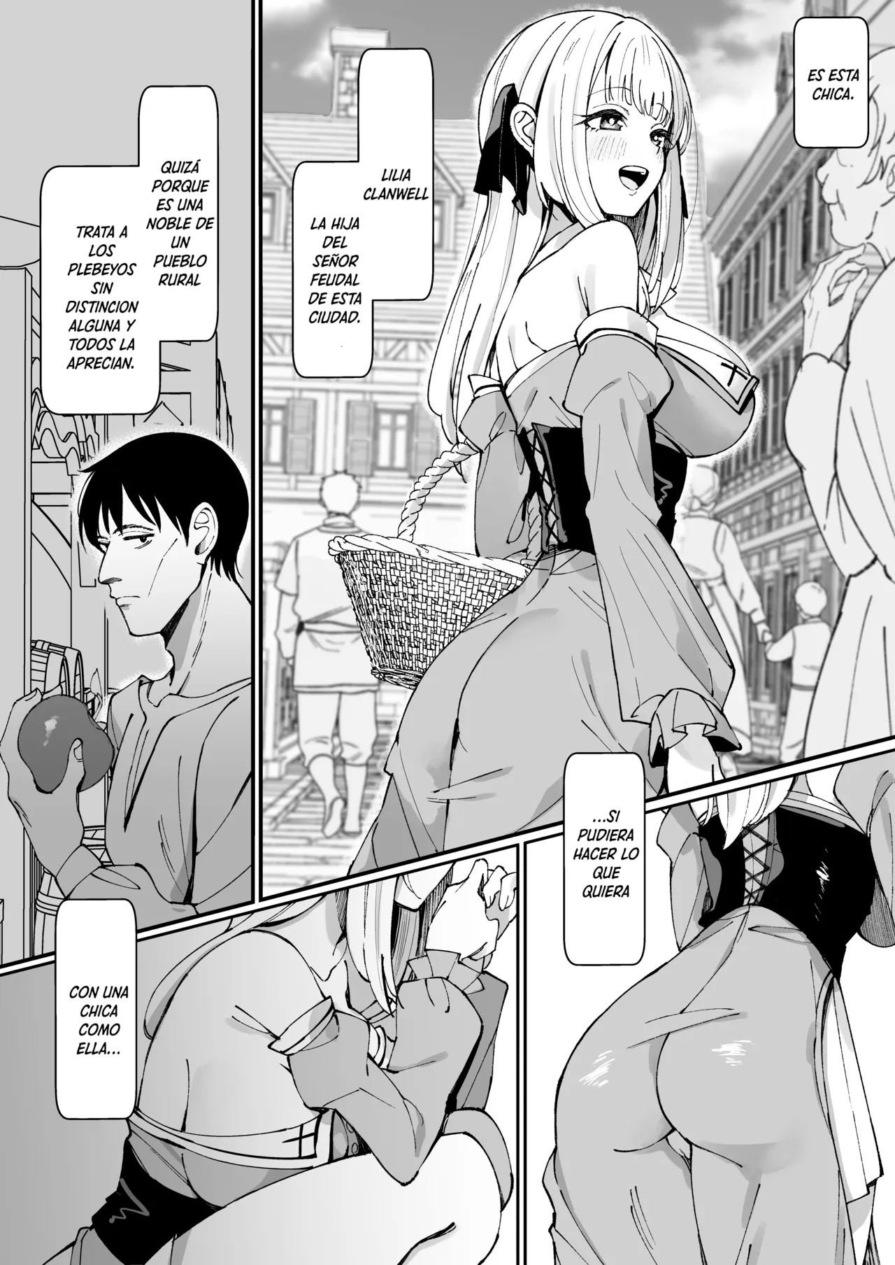 DERROTA TOTAL DE UNA NOBLE | hija aristocrática criada con mimos termina suplicando por la verga de un plebeyo~ page 4 full