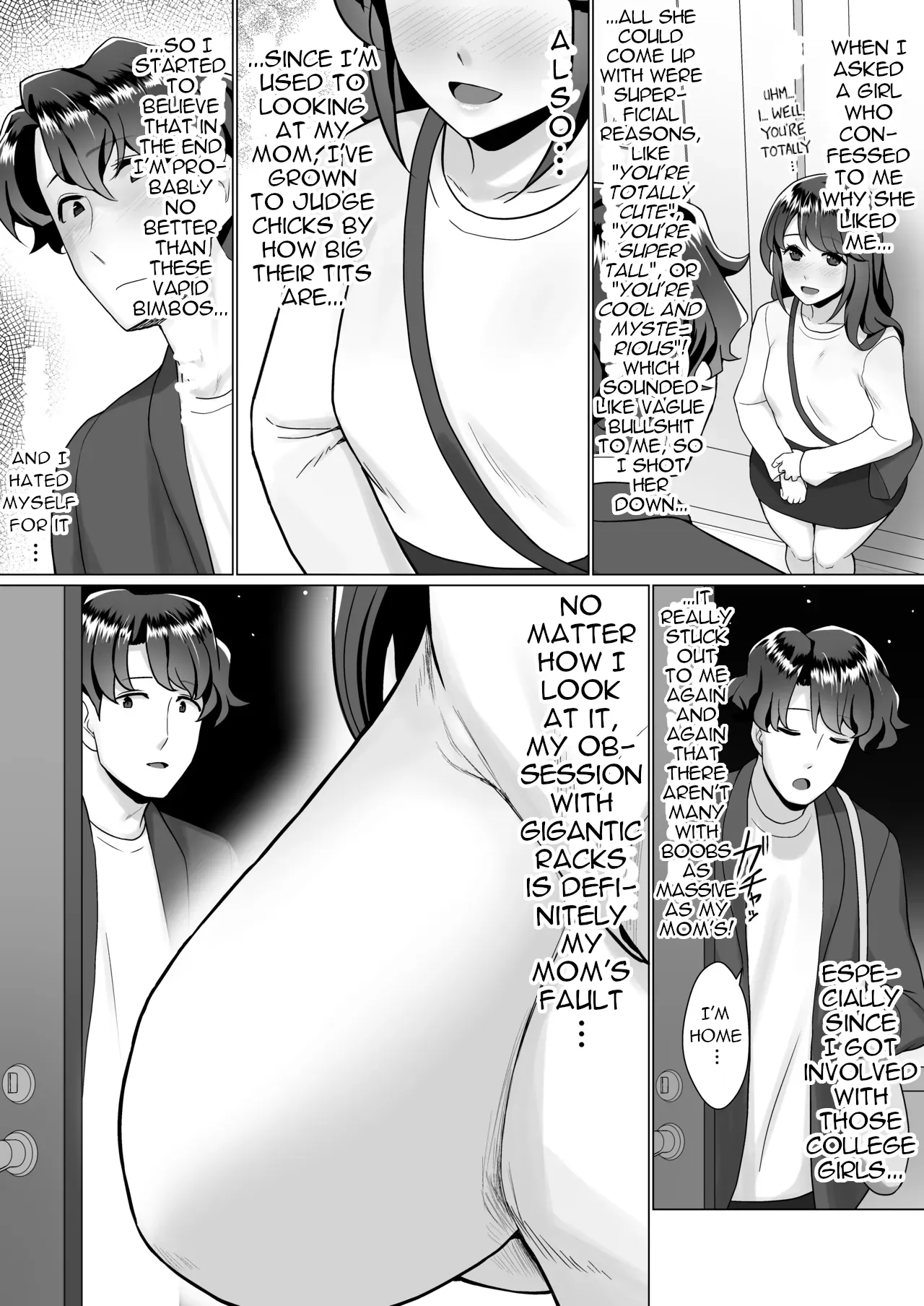 Kaa-san ga Mujikaku ni Yuuwaku Shite Kuru | My Mom Unconsciously Tempts Me page 5 full