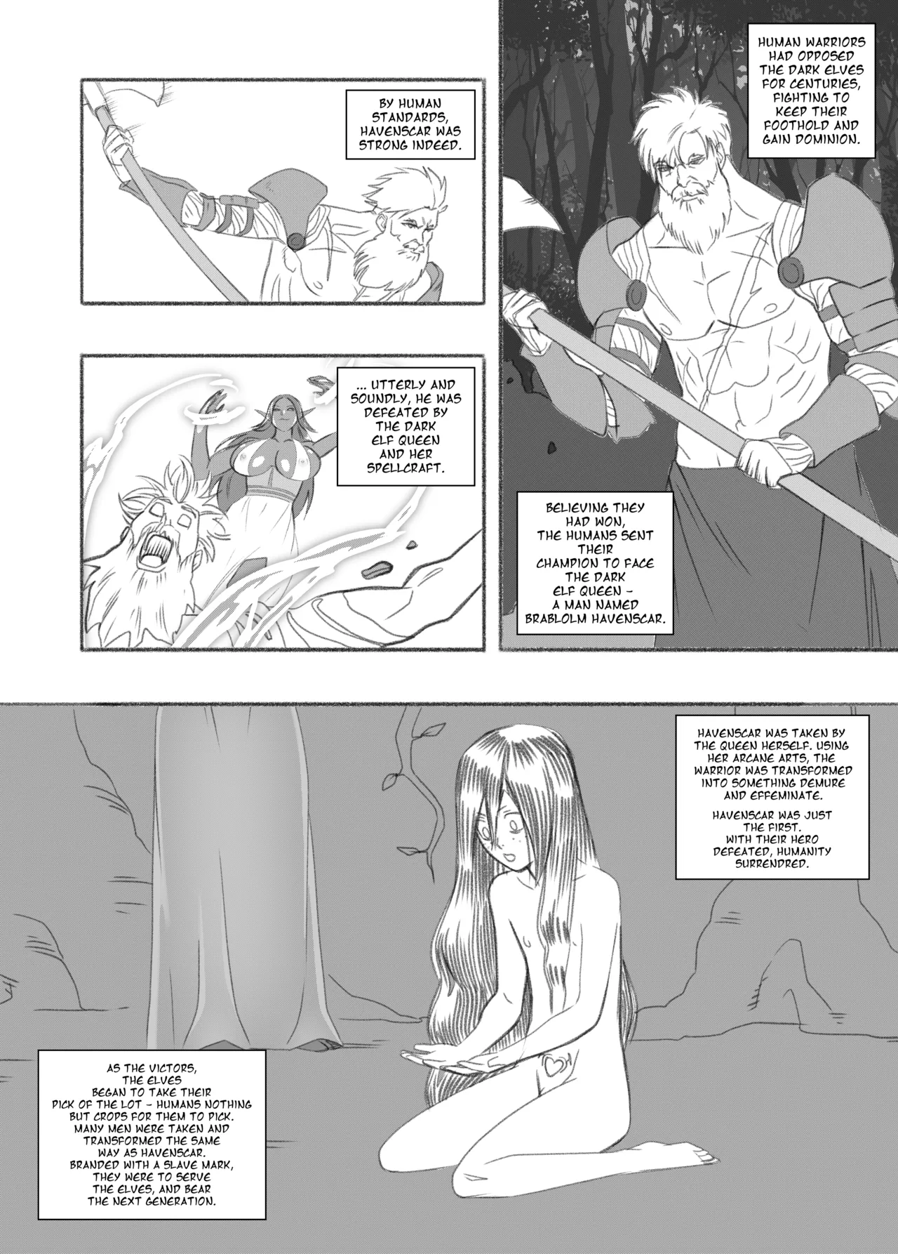 Tomgirl Maid at Dark Elf Manor - page 6 full