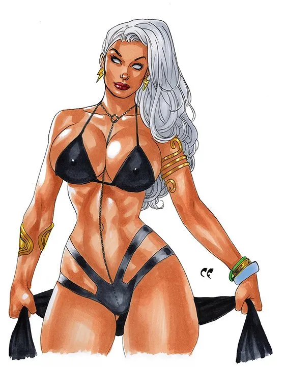 Storm Pin-ups page 2 full