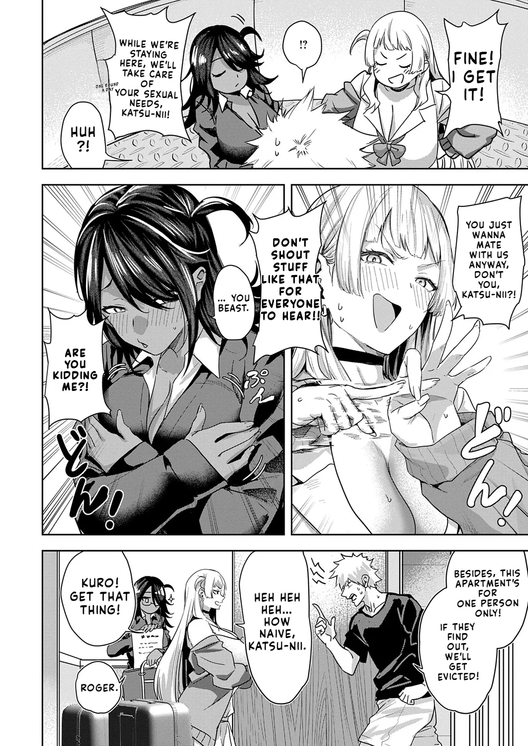 Kuroshiro Petto Gyaru | Black and White Pet Gals page 6 full