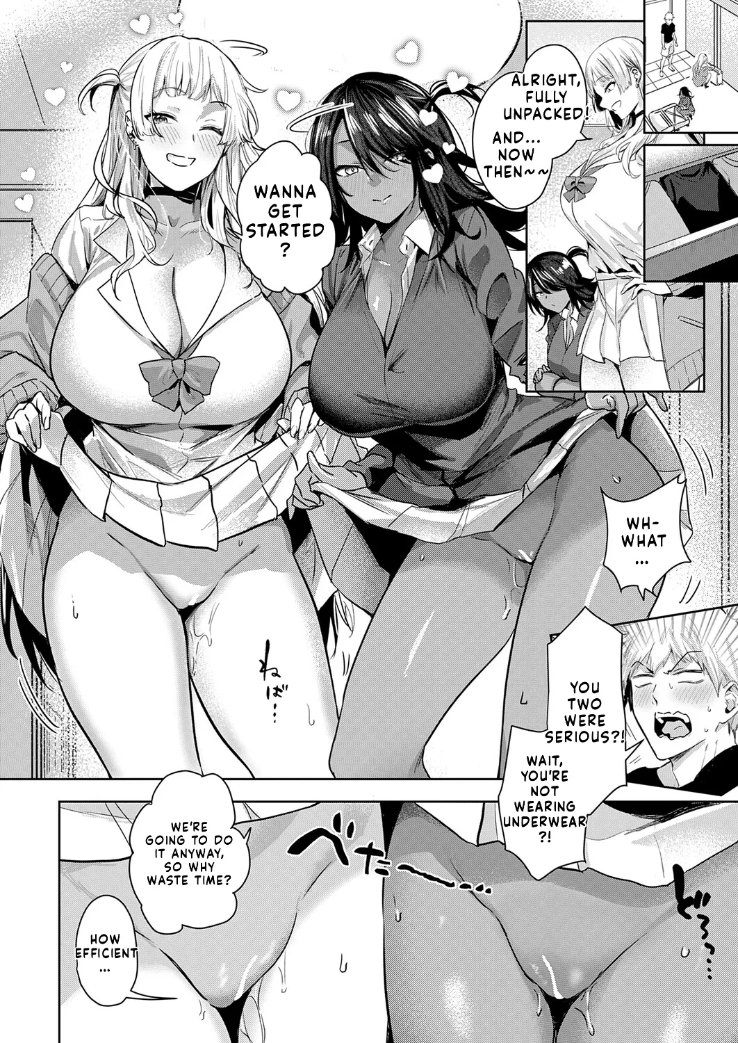 Kuroshiro Petto Gyaru | Black and White Pet Gals page 8 full