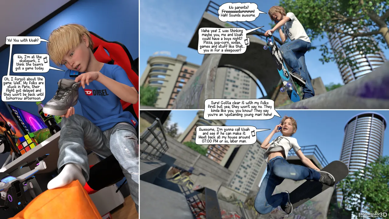 Insomniac - When Parents are Away page 3 full