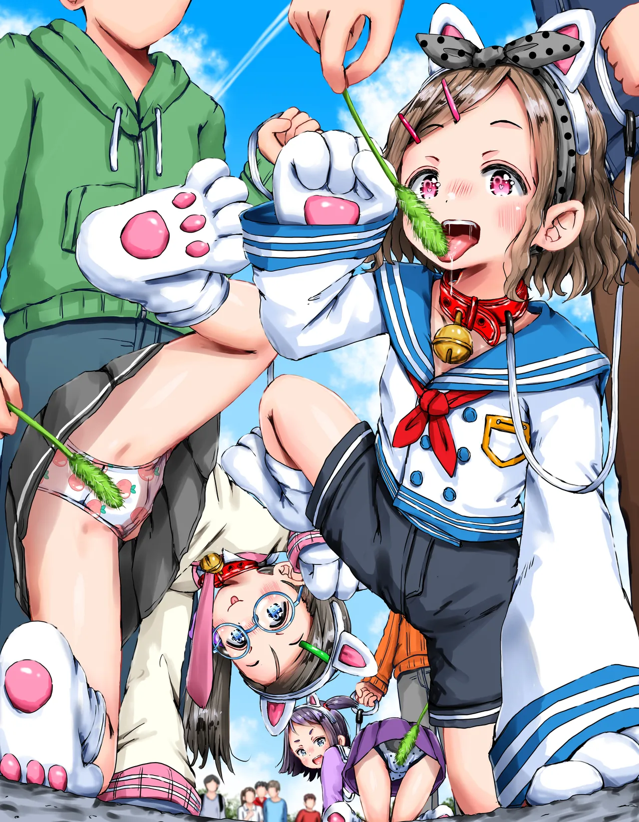 近所の人達がペットの集いを開催してるけどそれを自分なりにエロ変換してみました。これならコミュ障の自分でも参加したいのれす page 2 full