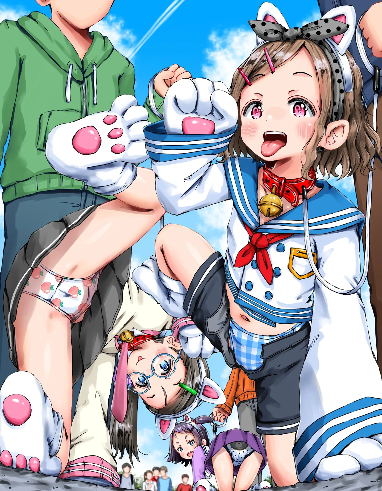 近所の人達がペットの集いを開催してるけどそれを自分なりにエロ変換してみました。これならコミュ障の自分でも参加したいのれす page 3 full