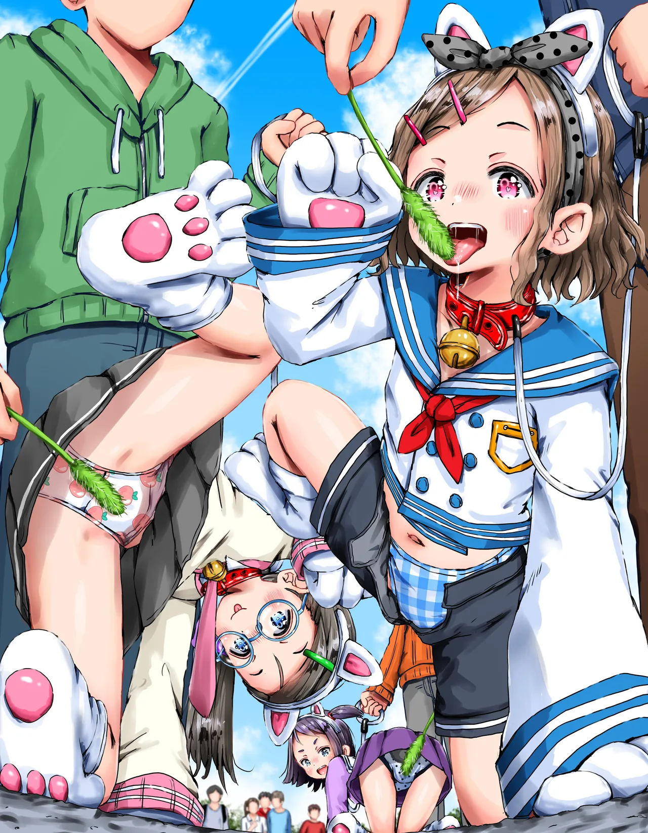 近所の人達がペットの集いを開催してるけどそれを自分なりにエロ変換してみました。これならコミュ障の自分でも参加したいのれす page 4 full