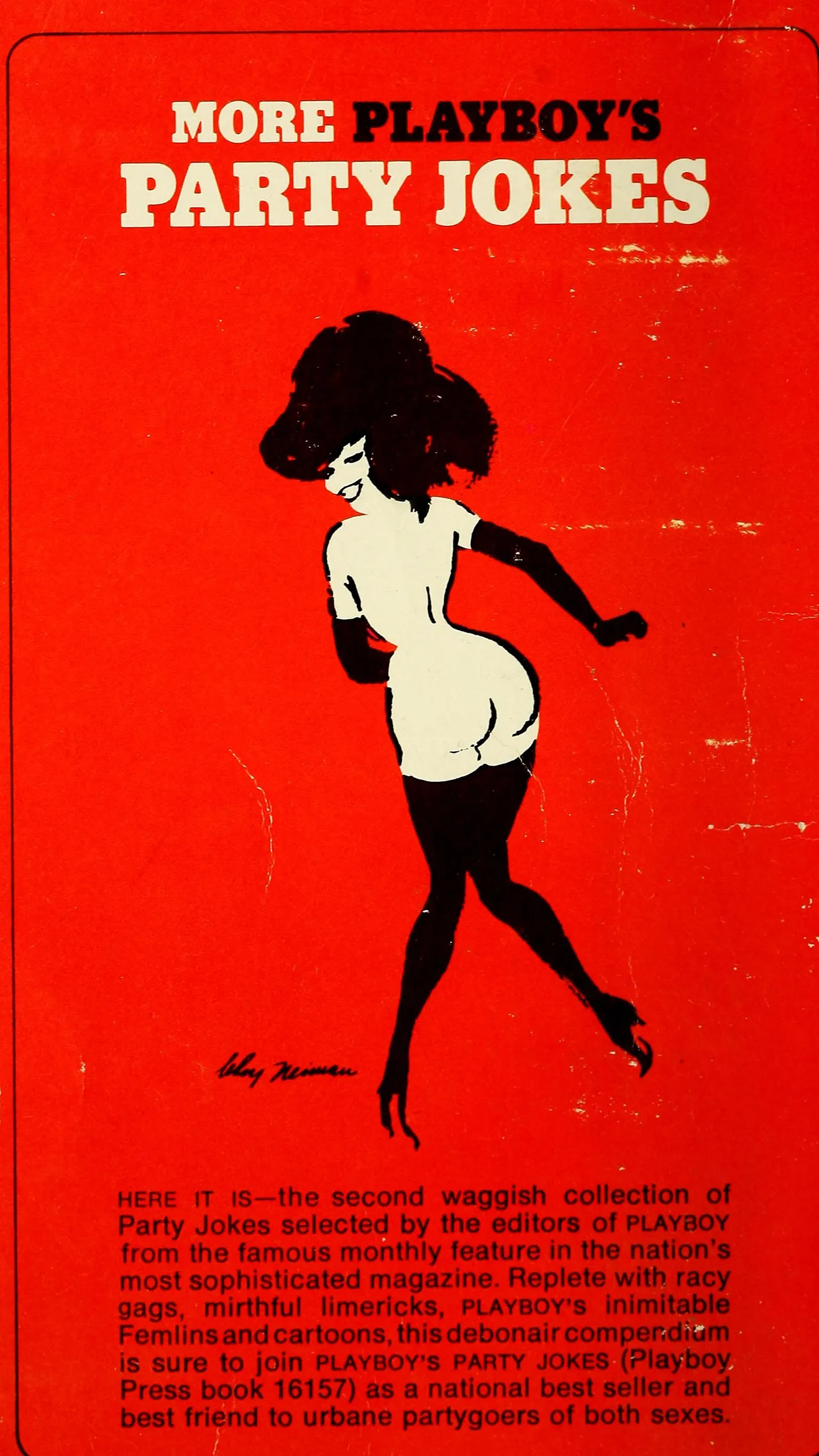 More Playboy's Party Jokes - Femlin illustrations by LeRoy Neiman page 1 full
