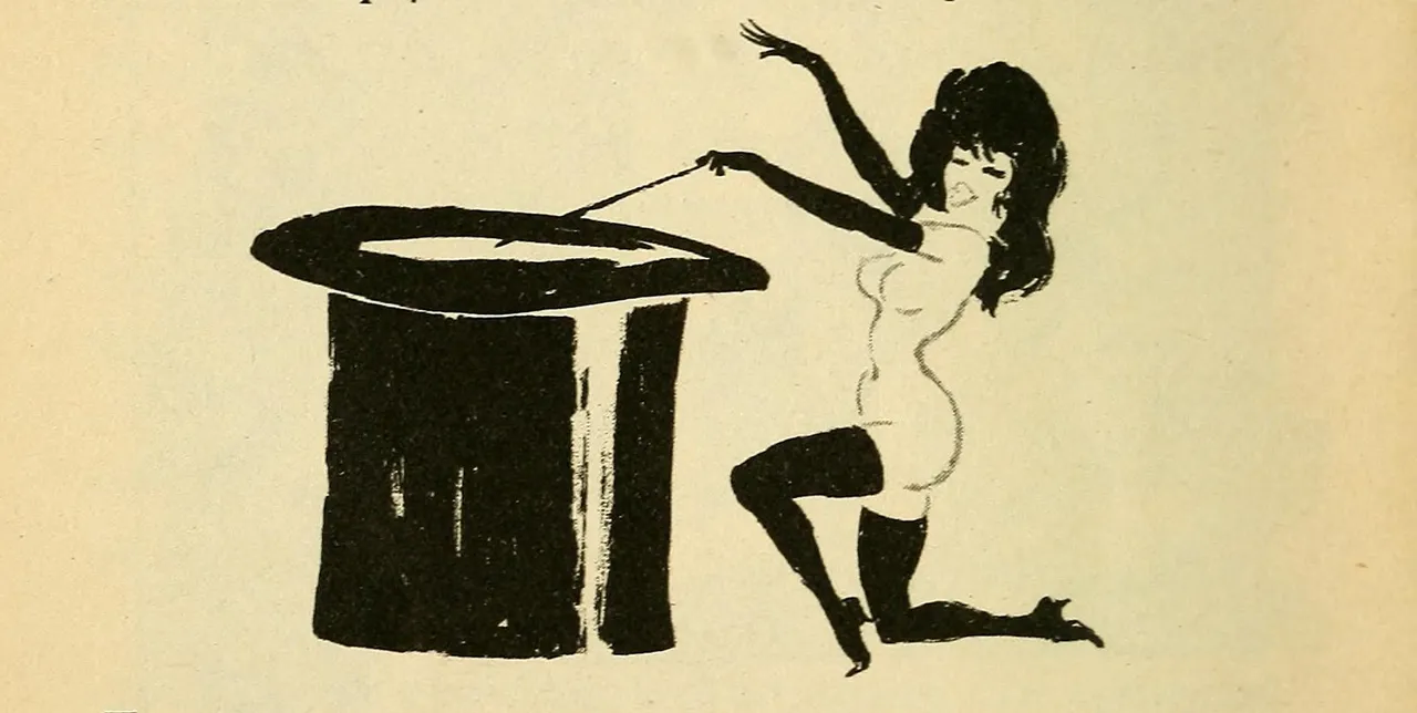 More Playboy's Party Jokes - Femlin illustrations by LeRoy Neiman page 5 full