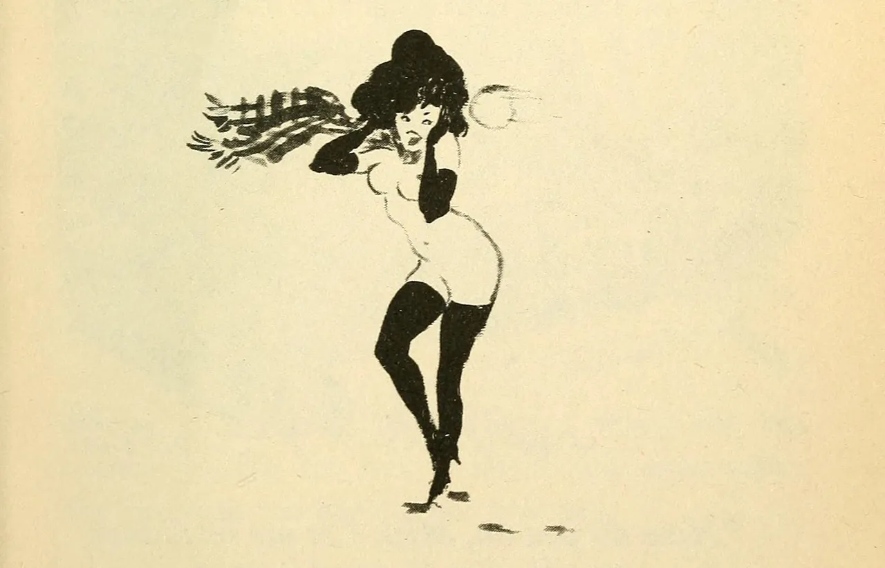 More Playboy's Party Jokes - Femlin illustrations by LeRoy Neiman page 7 full