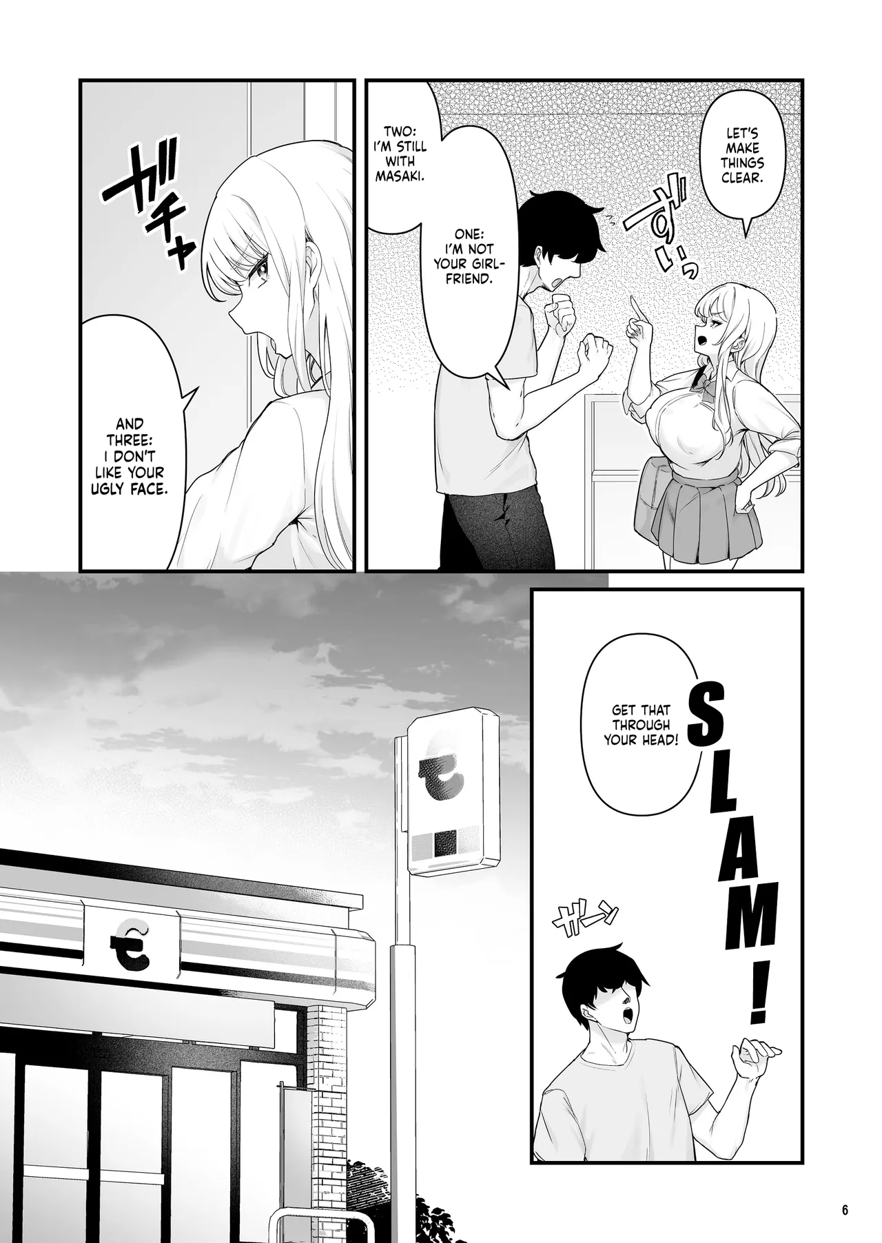 Kareshi Mochi Kyonyuu Beit Gal to Mechakucha Sex shita Hanashi 2 | I Had Wild Sex with a Taken Busty Gyaru Part-Timer! 2 page 8 full