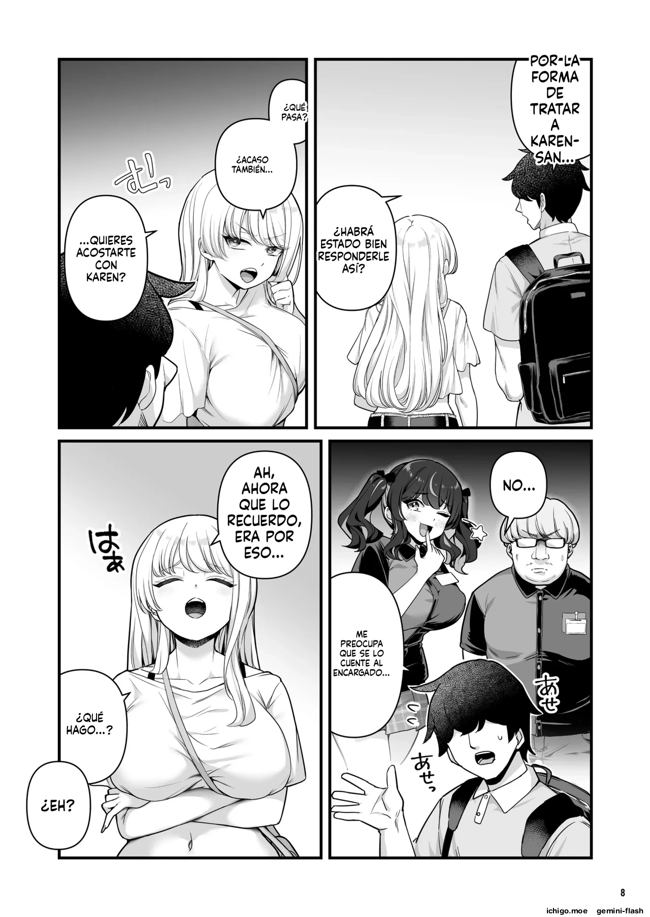 Kareshi Mochi Kyonyuu Beit Gal to Mechakucha Sex shita Hanashi 4  MTL page 10 full
