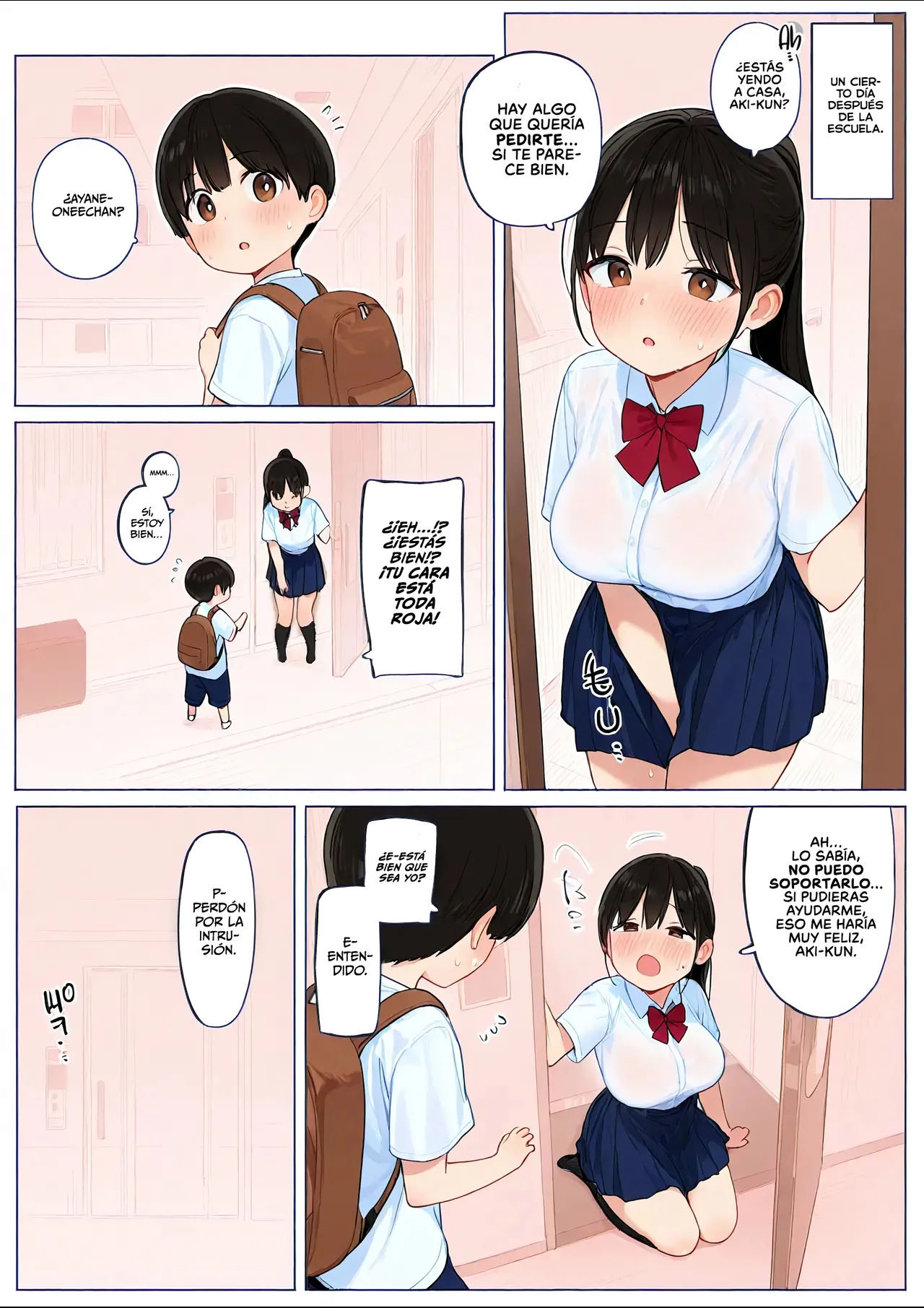 Mijika na Onee-san ga Succubus datta node Sakusei sareru Ohanashi SIN CENSURA A COLOR page 2 full