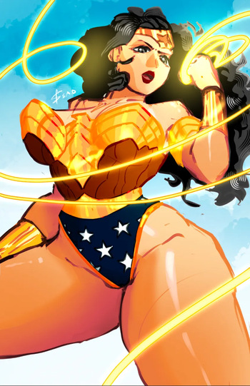 Wonder Woman comics cover