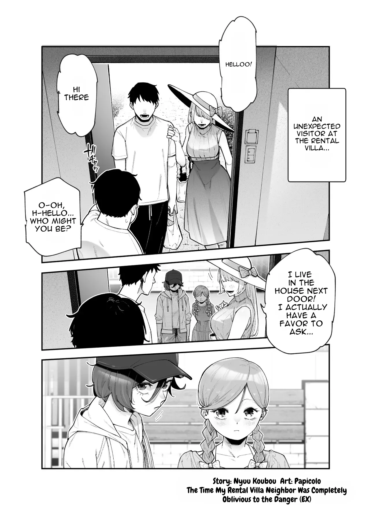 Rental Bessou no Rinjin ga Kikikan Nashinashi na Ken EX | The Time My Rental Villa Neighbor Was Completely Oblivious to the Danger page 5 full