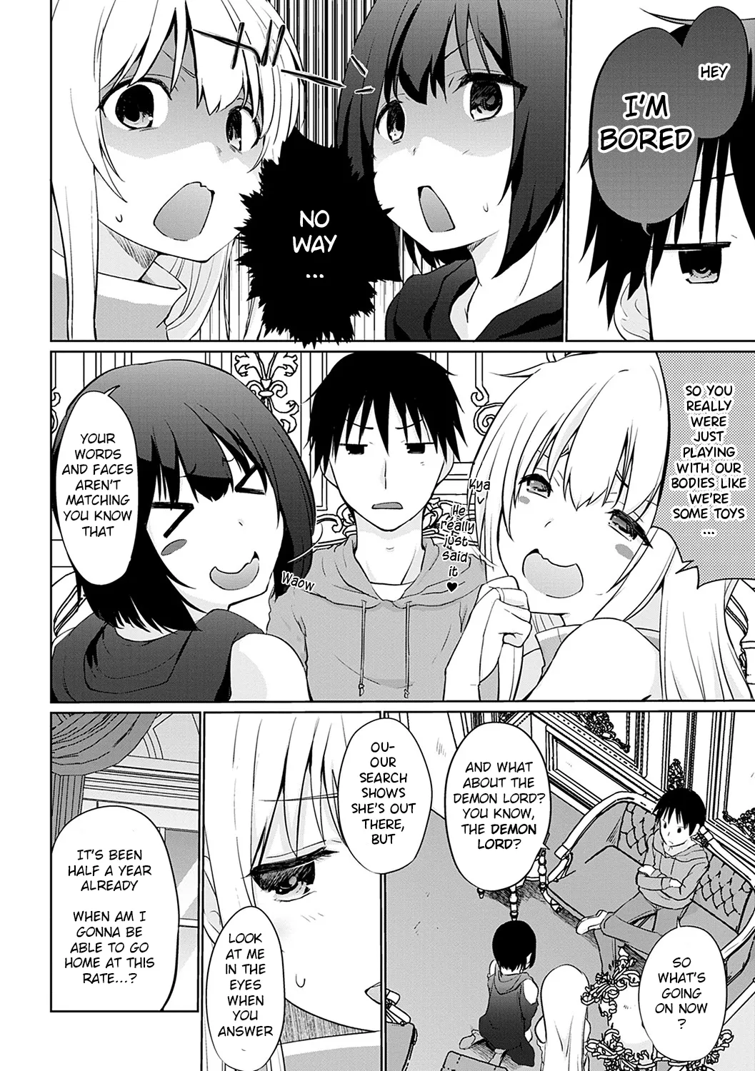 Isekai ni Shoukansaretara Zenin Do M Toka...Chotto Imi ga Wakaranai Ch.9 page 4 full