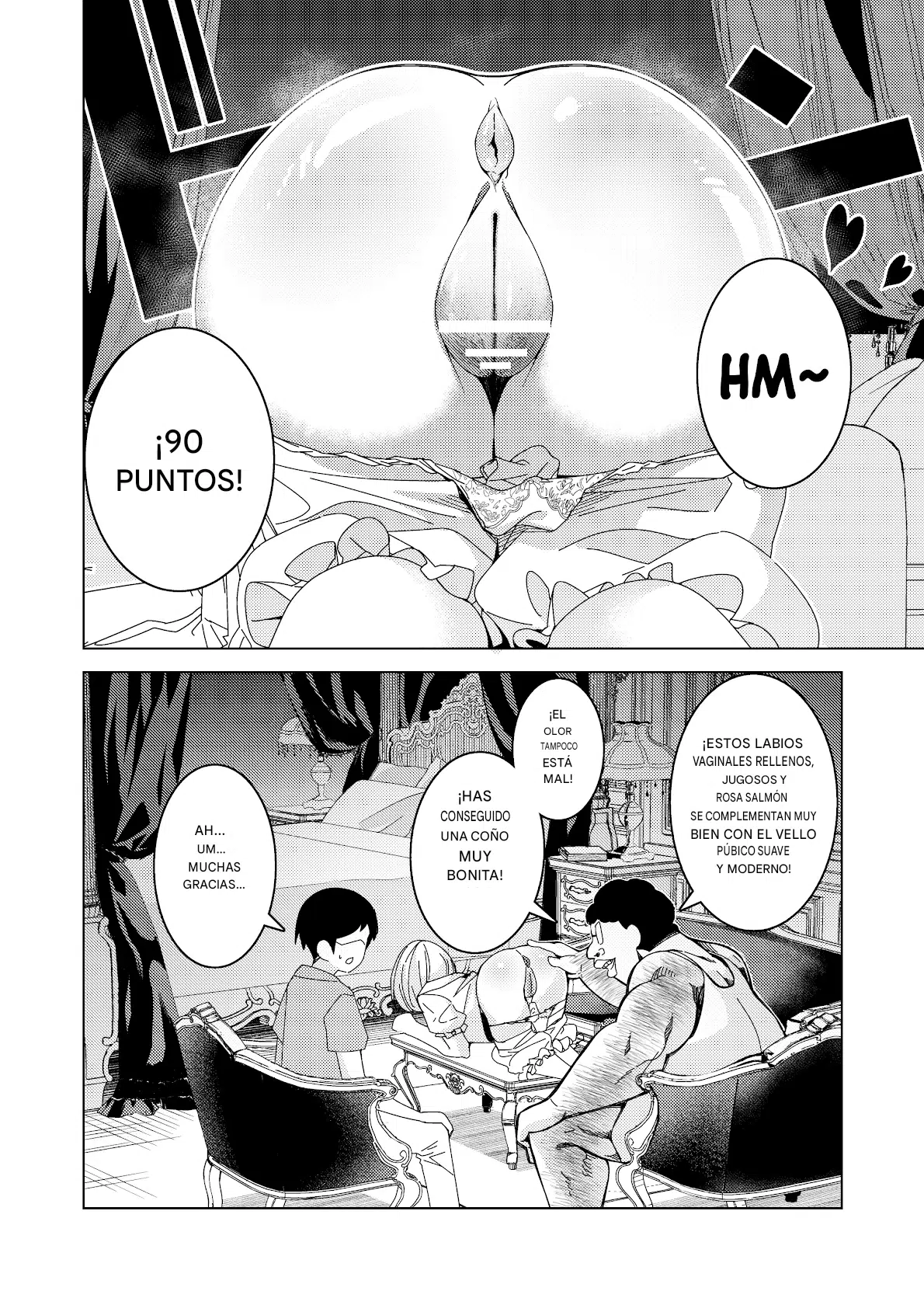 Saimin Appli de! ~Tsukiatte 3-kagetsu Hatsu Ecchi Mokuzen no Couple ni Ecchi no Shikata o Oshiete Mita~ Español page 5 full