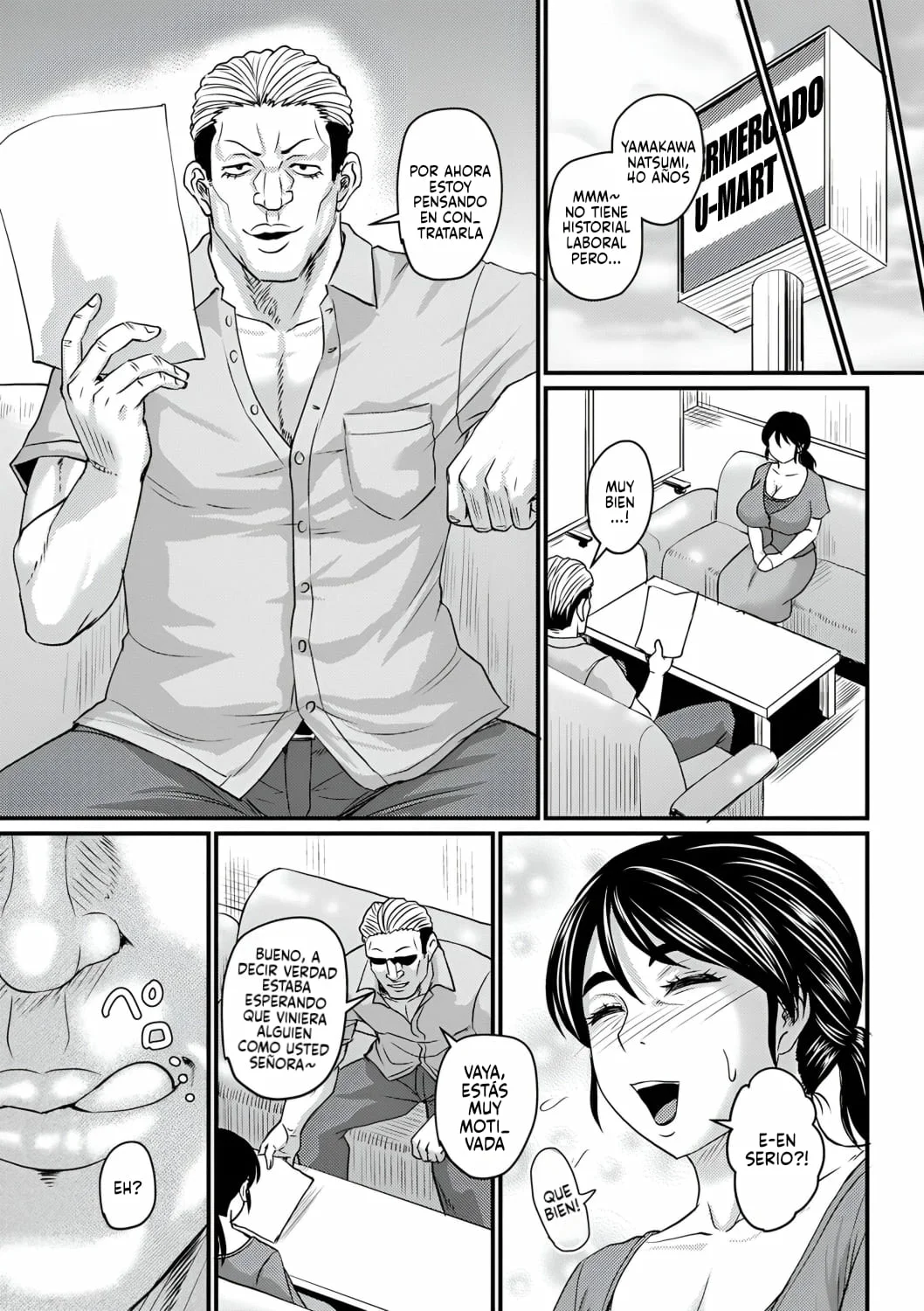 Tennen Okusan wa Hatarakitai｜La Esposa Despistada Quiere Trabajar page 3 full