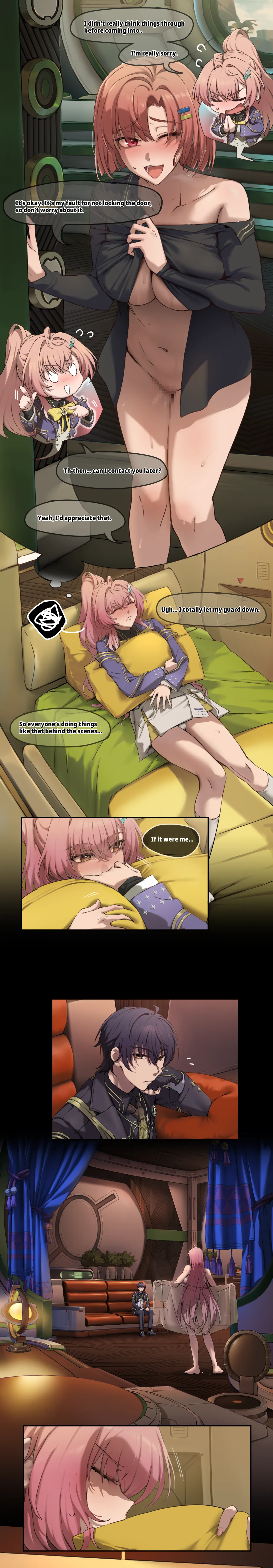 鳴潮・「友人の〇行為を目撃したエイメス」 page 8 full