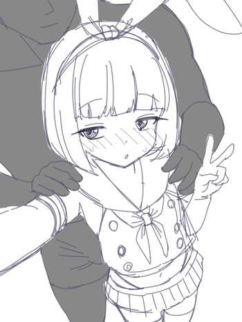 男の娘落書き cover