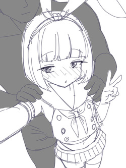 男の娘落書き