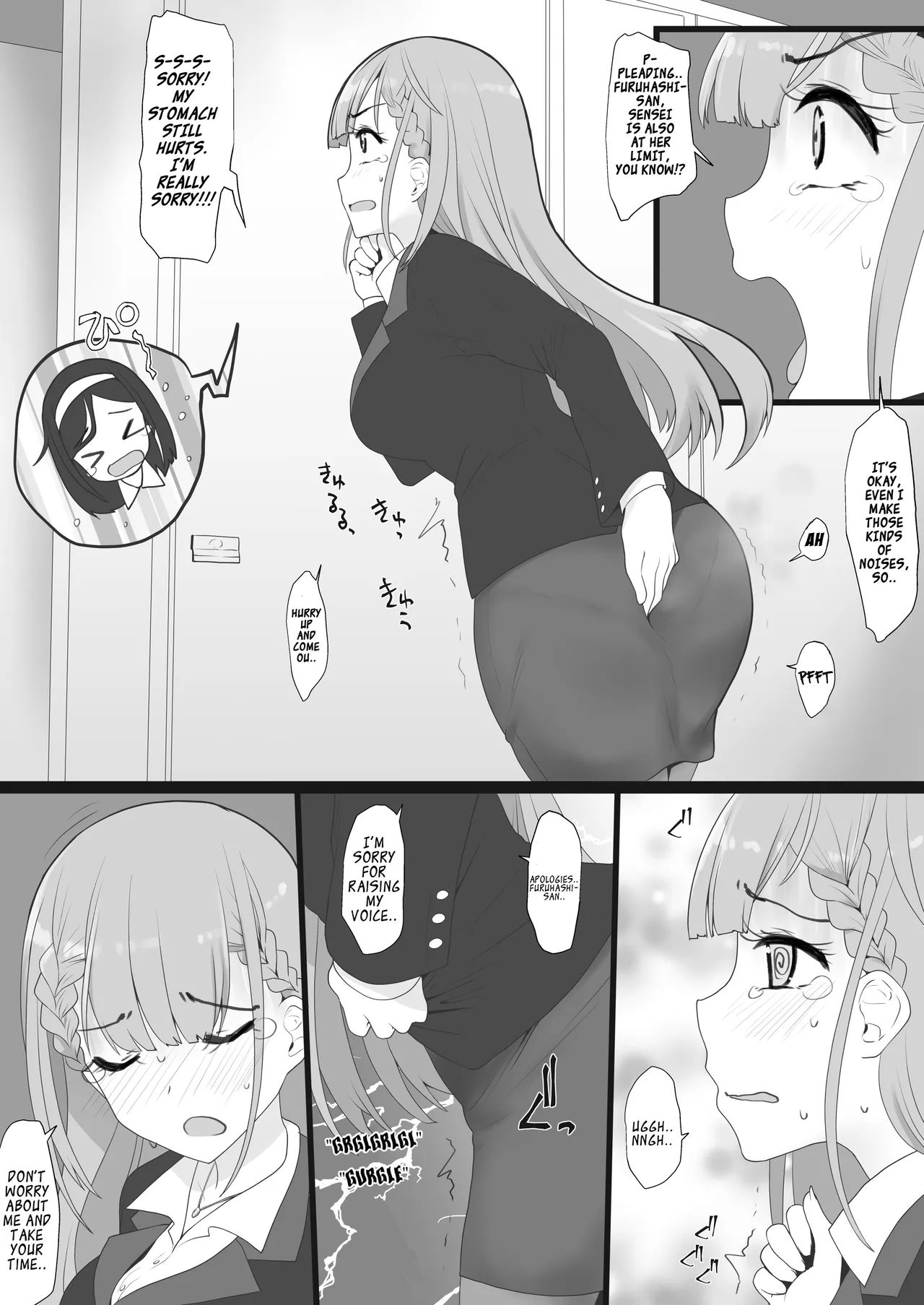 Random English translated scat/pee/omorashi comics and images page 3 full