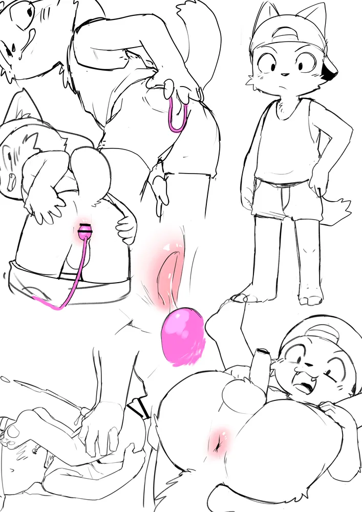 Manmosu Marimo - The Naughty Red Back-Cap Pup page 2 full
