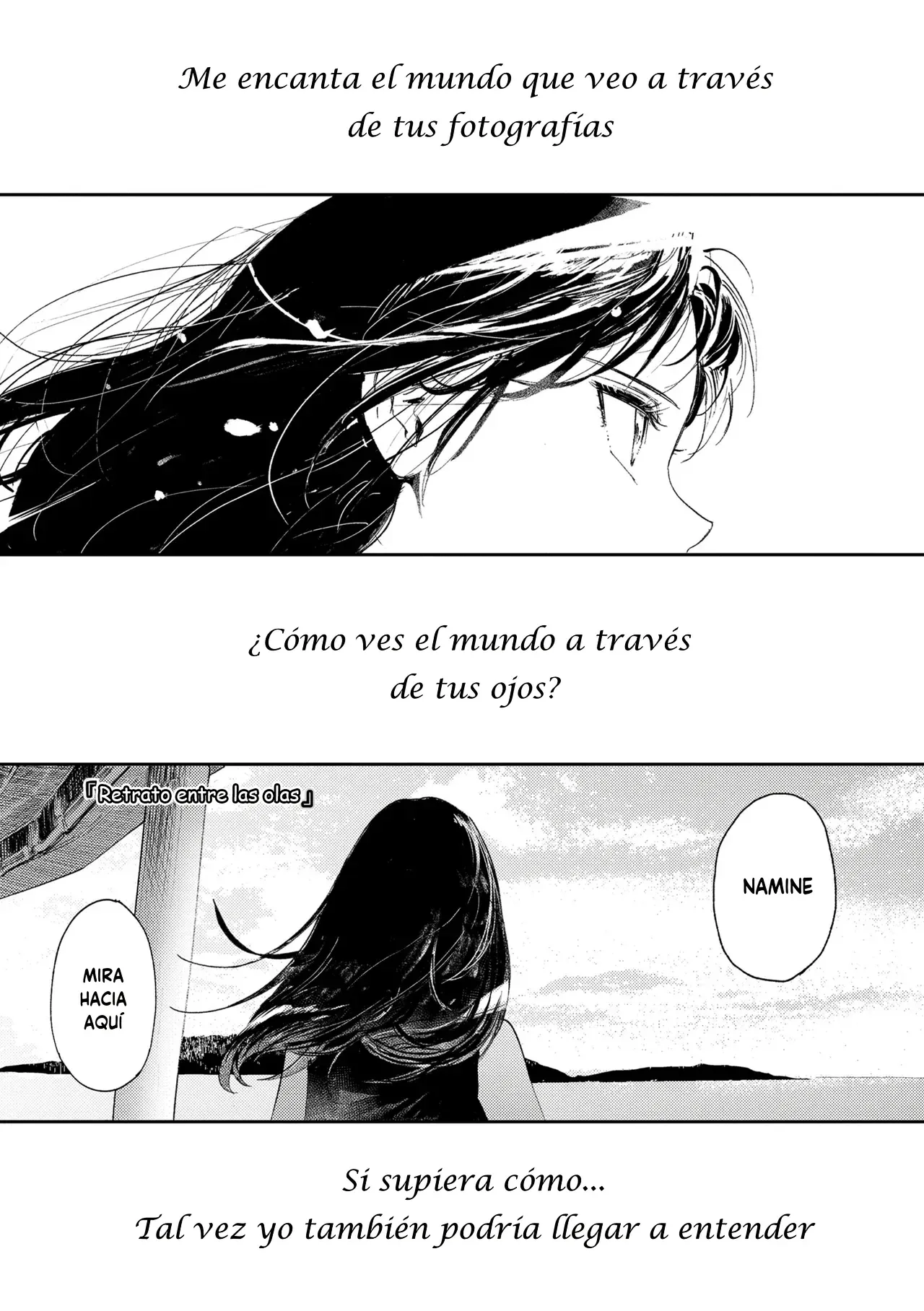 Namima no Portrait｜Retrato de Namine page 1 full