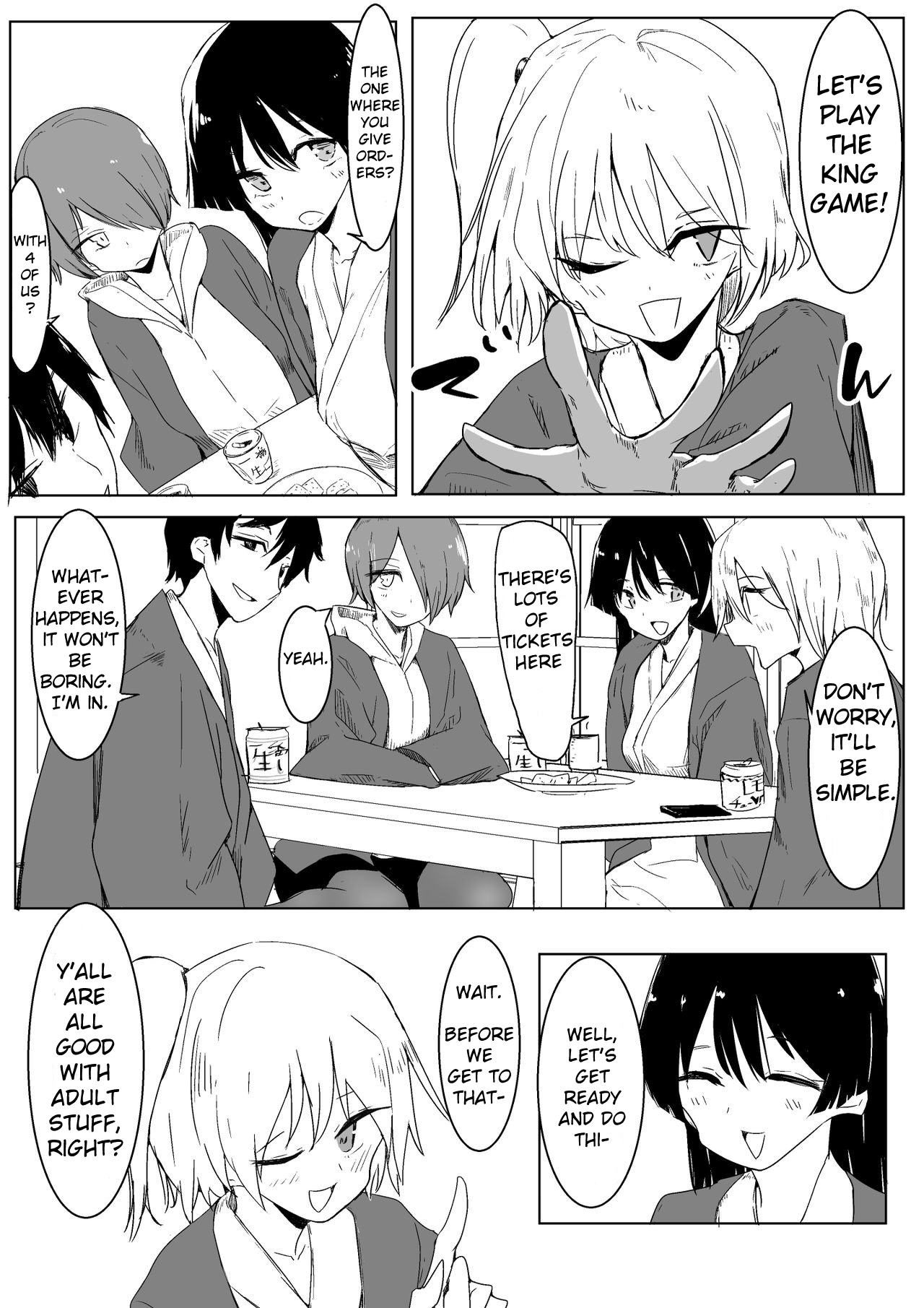 The story of how I totally won the King Game page 7 full