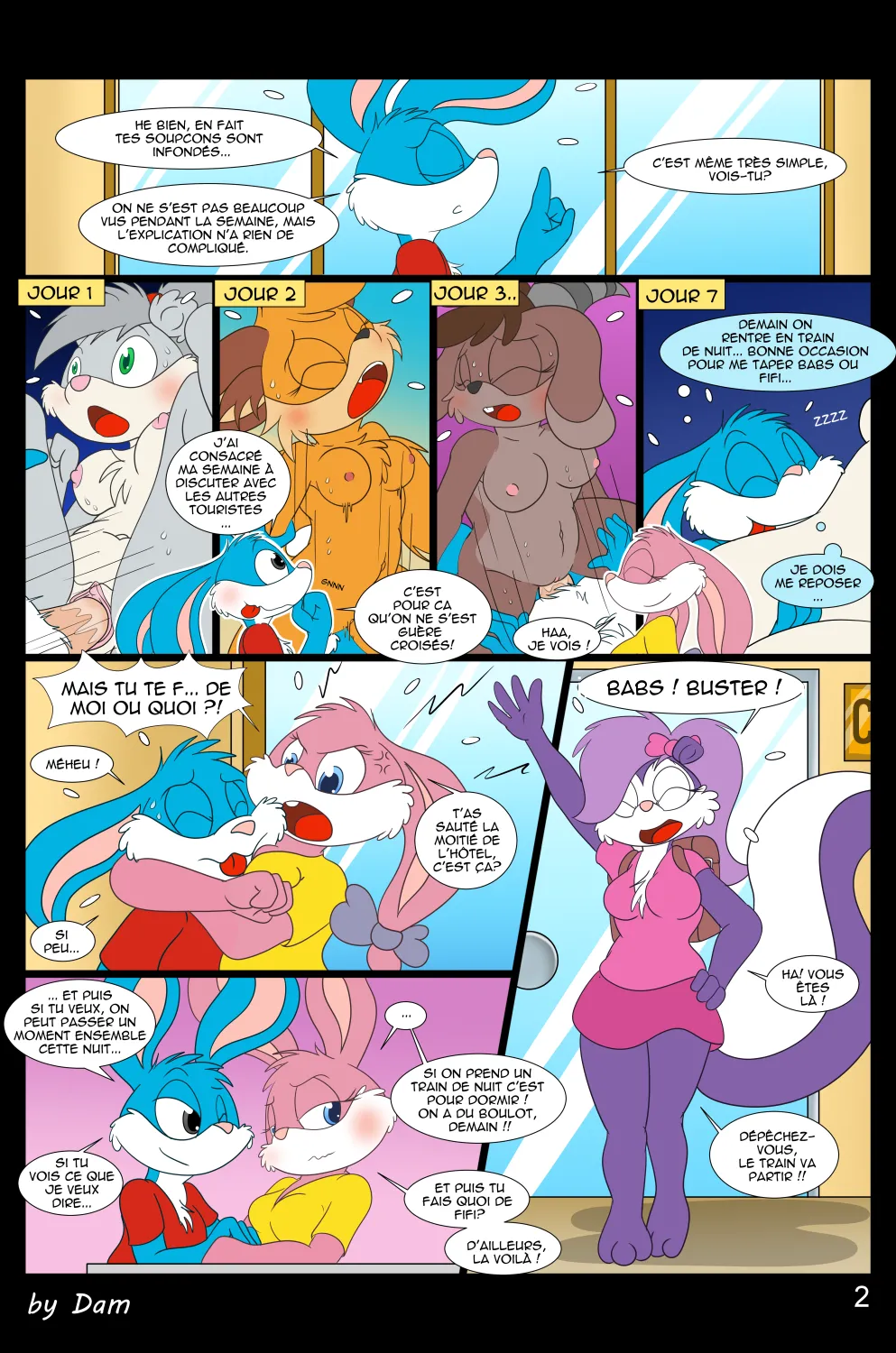 Toons on a Train page 2 full