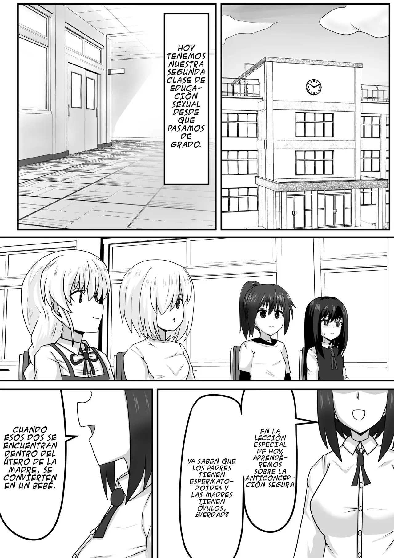 Futanari-chan Deja Embarazada a Mamá y a la Abuela page 3 full