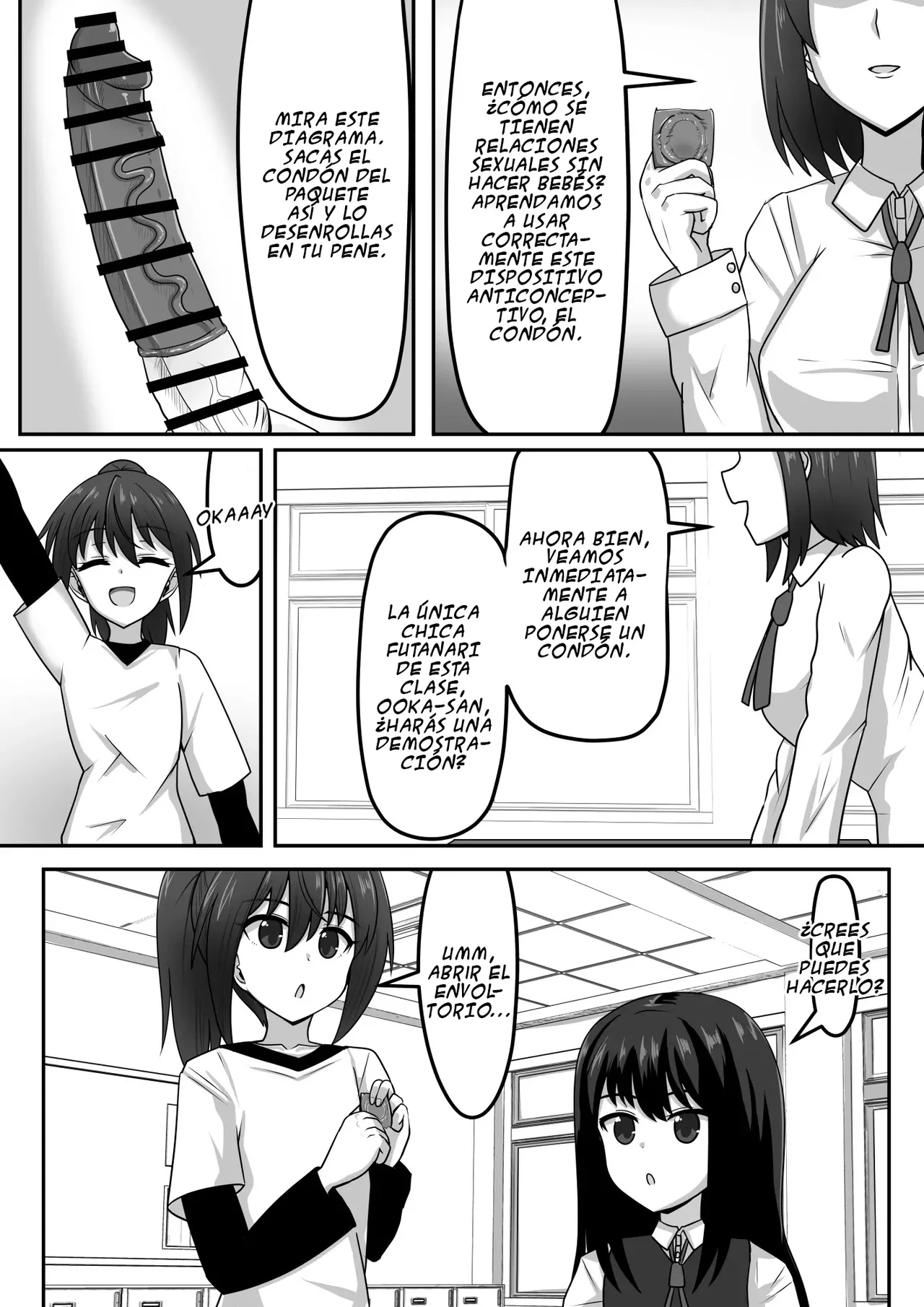 Futanari-chan Deja Embarazada a Mamá y a la Abuela page 4 full