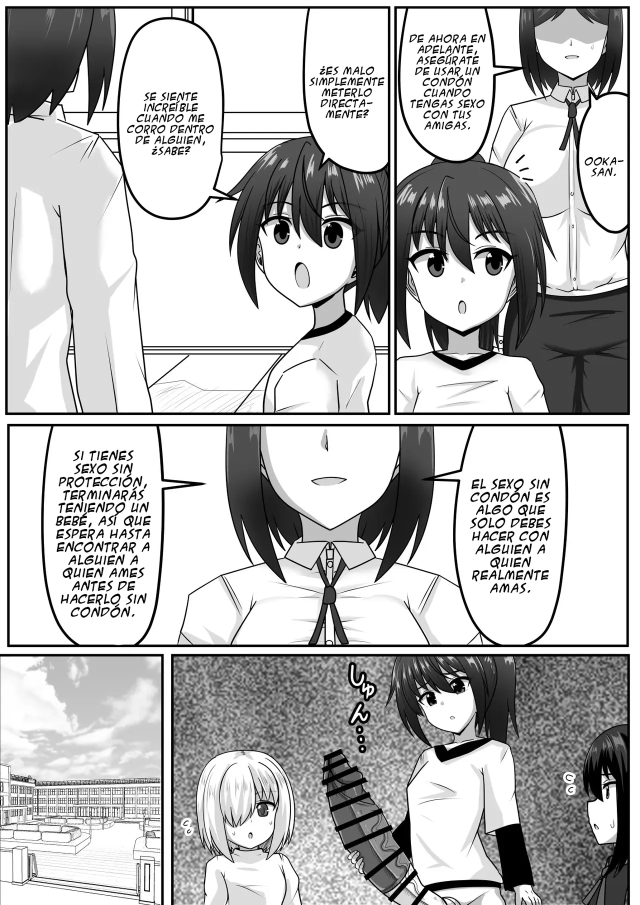 Futanari-chan Deja Embarazada a Mamá y a la Abuela page 6 full