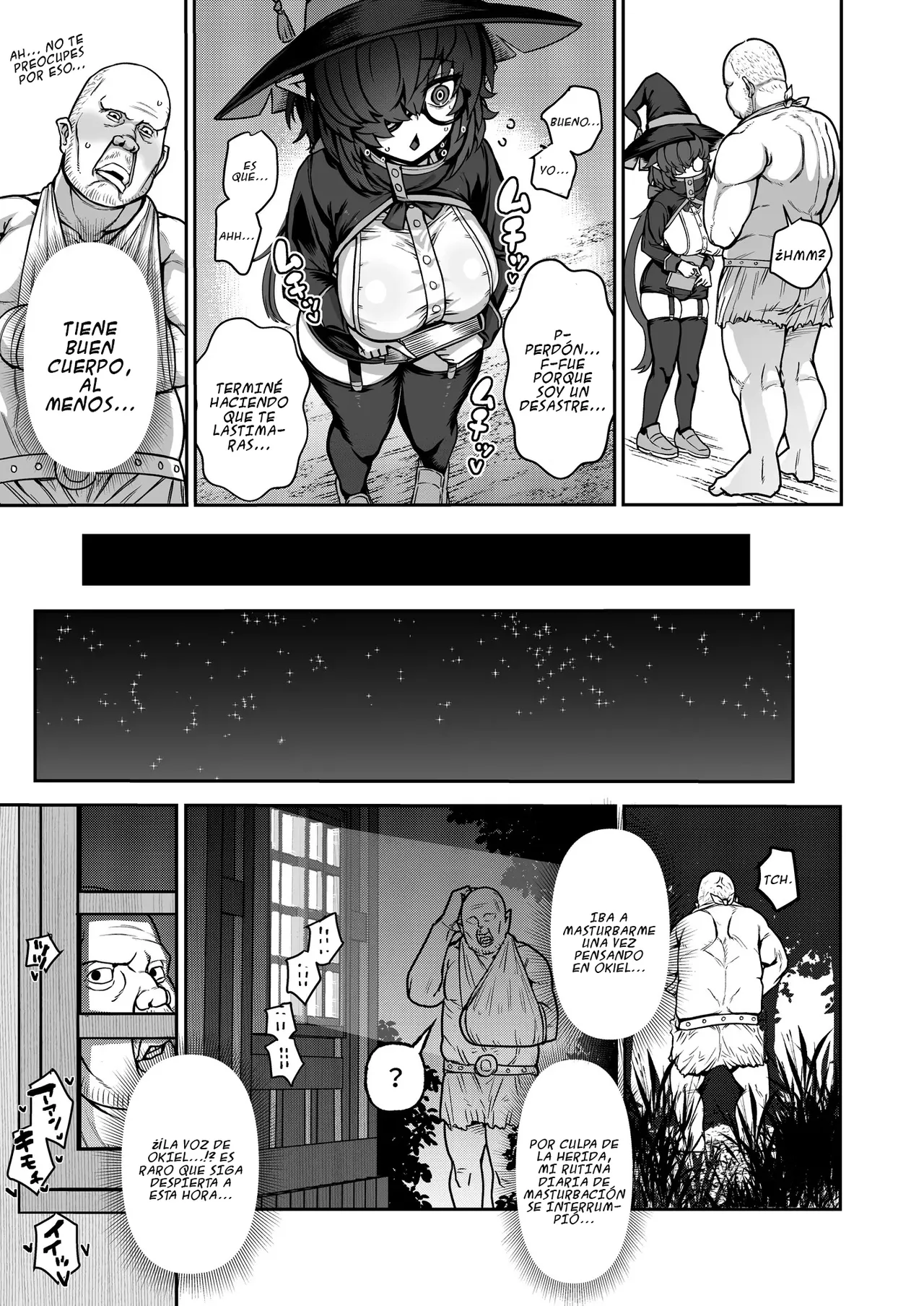 Inkya Majutsushi  de Daitaikan｜Sexo Sustituto con la  Introvertida page 6 full